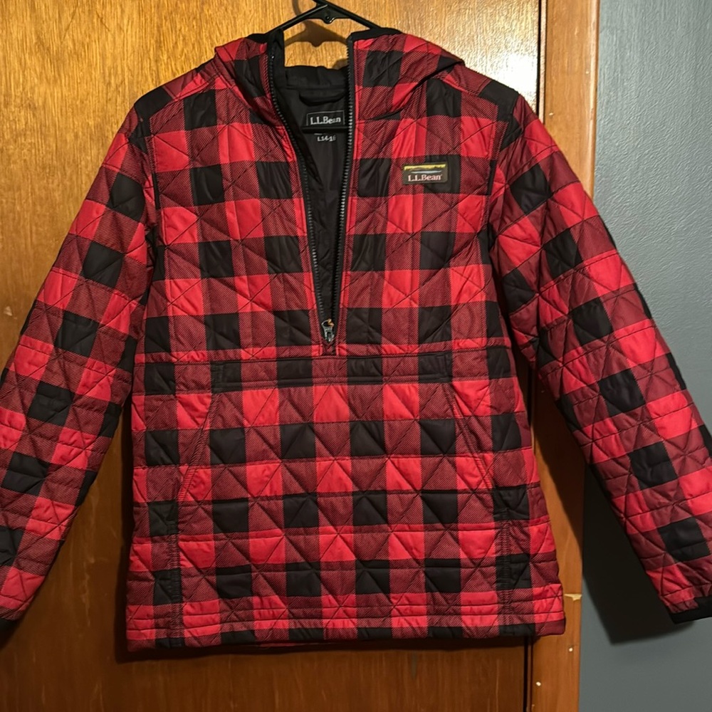 Buffalo Plaid pullover jacket